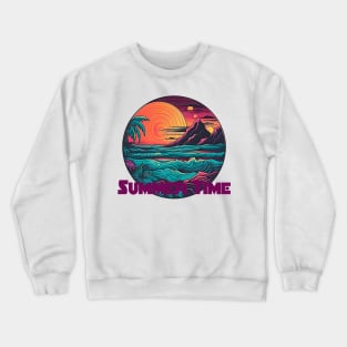 Summer Time 6 Crewneck Sweatshirt